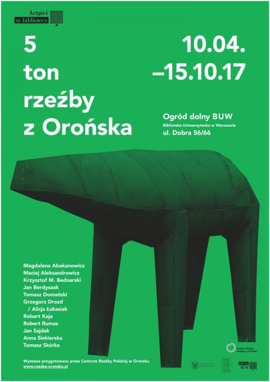 Wystawa 5 ton rzeźby w Orońsku